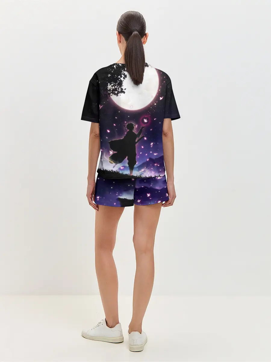 Женская пижама с шортами / Шинобу Кочо Клинок демонов