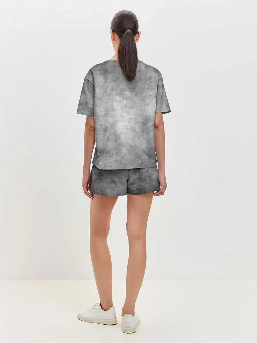 Женская пижама с шортами / Лев