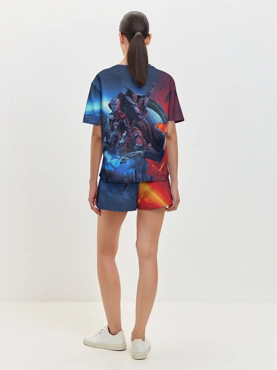 Женская пижама с шортами / Mass EFFECT Legendary ed