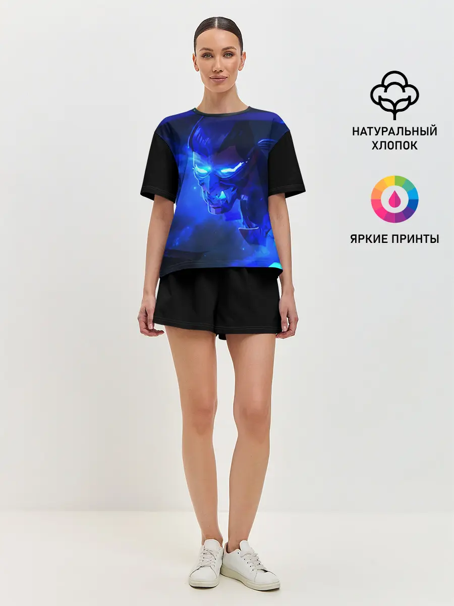 Женская пижама с шортами / Валорант