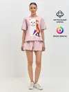 Женская пижама с шортами / Кот Гинтама