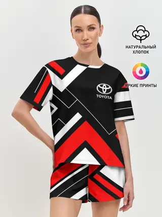 Женская пижама с шортами / Toyota