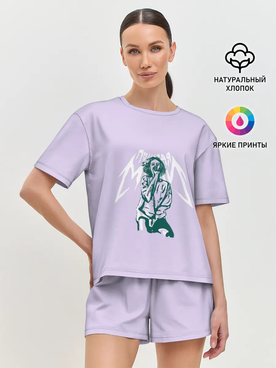 Женская пижама с шортами / пошлая молли