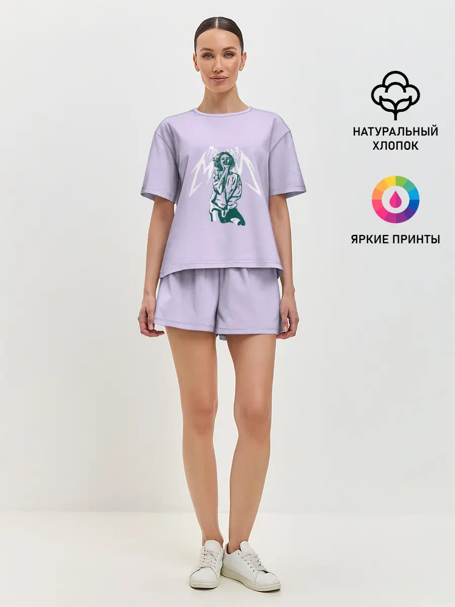 Женская пижама с шортами / пошлая молли