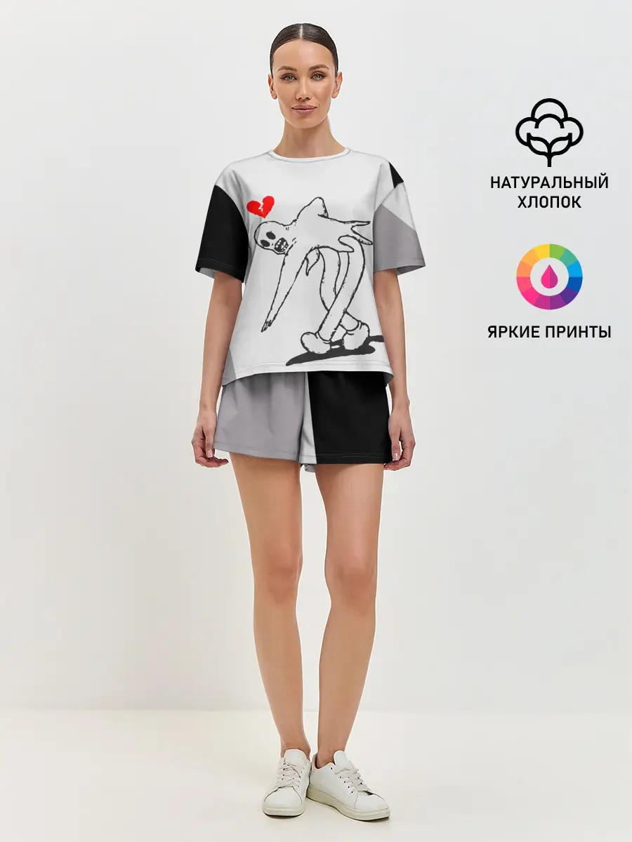 Женская пижама с шортами / GHOSTEMANE