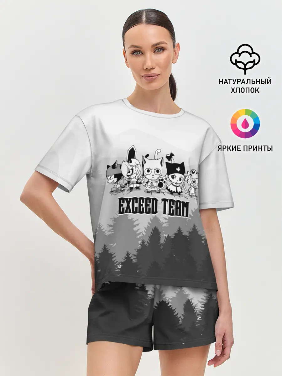 Женская пижама с шортами / Exceed Team