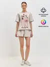 Женская пижама с шортами / Pop Cat