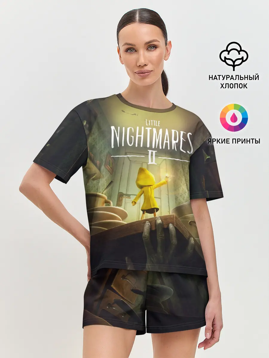 Женская пижама с шортами / Little Nightmares 2