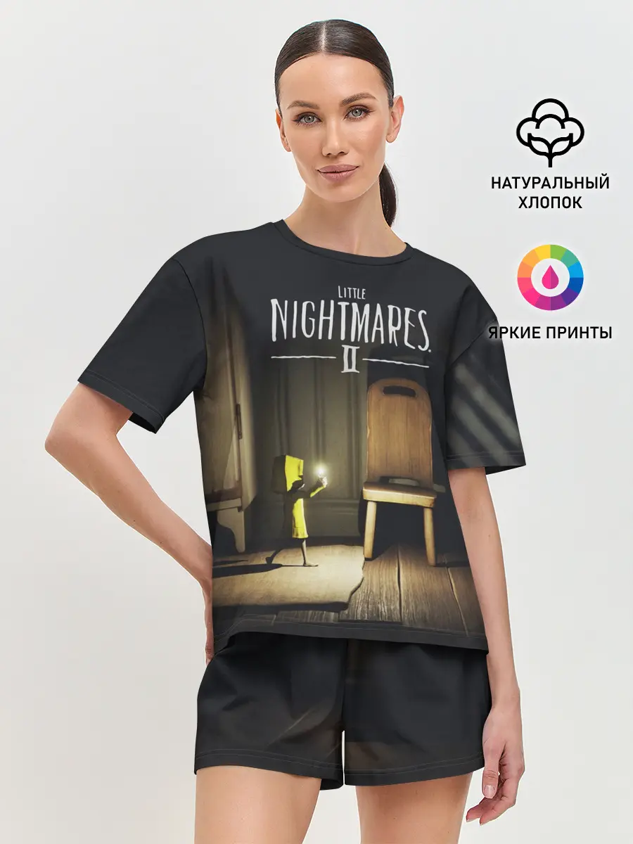 Женская пижама с шортами / Little Nightmares 2