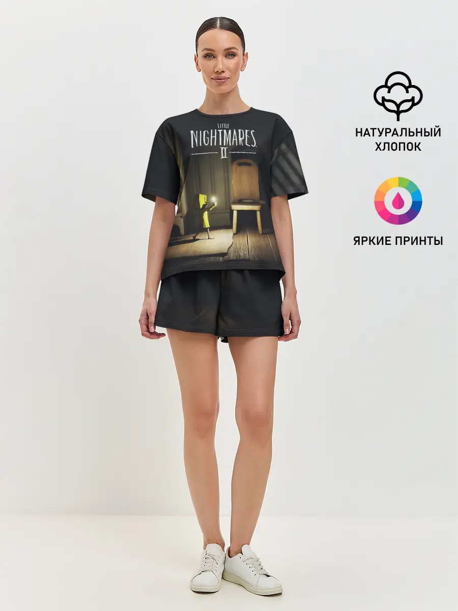 Женская пижама с шортами / Little Nightmares 2