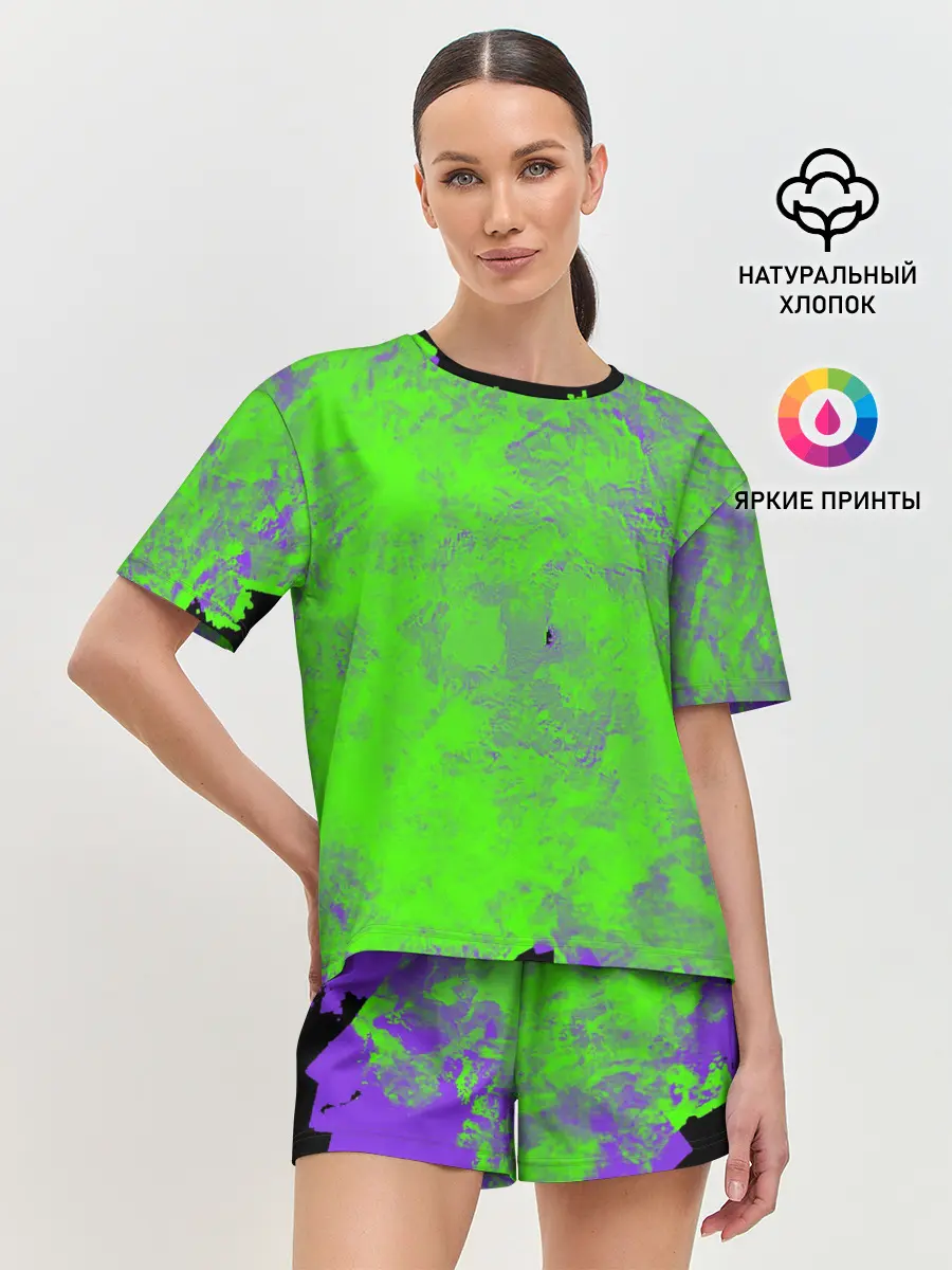 Женская пижама с шортами / Яд