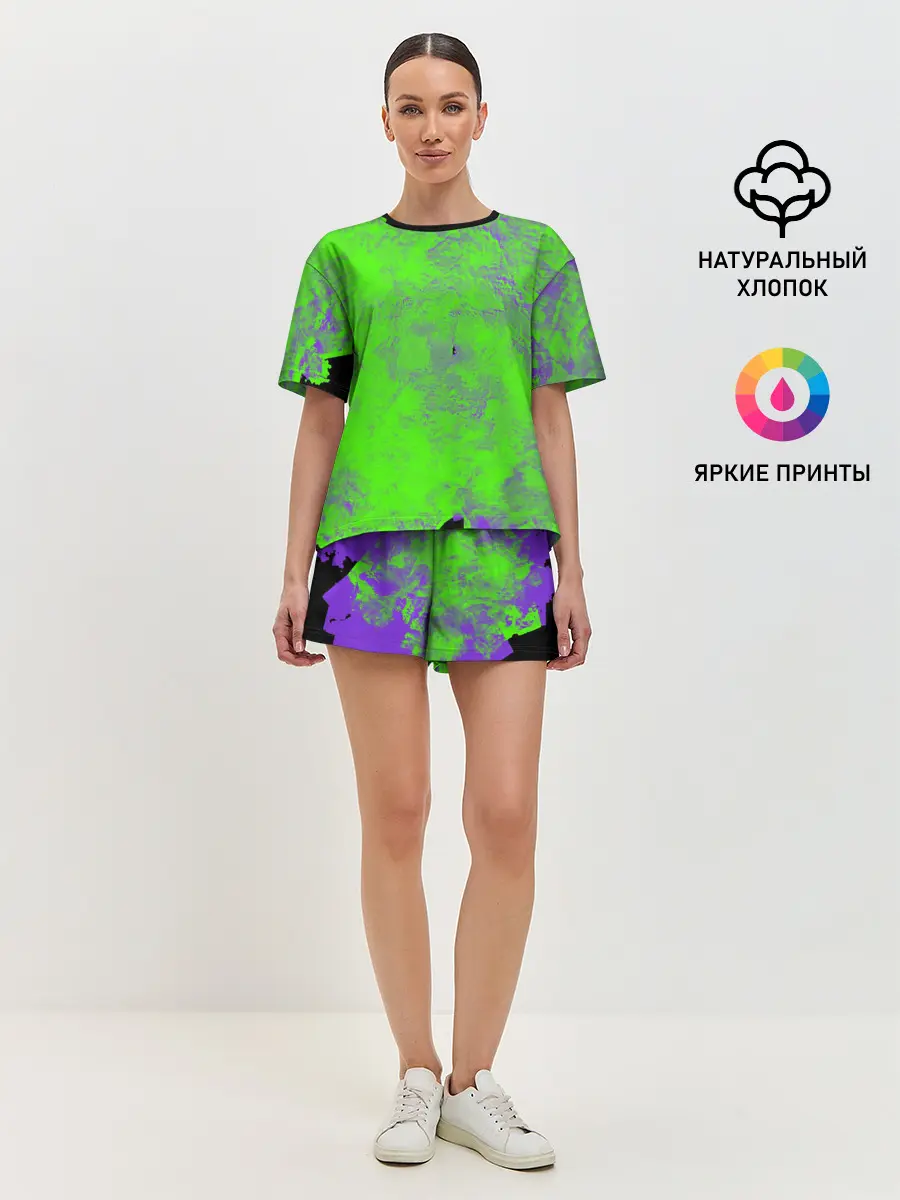 Женская пижама с шортами / Яд