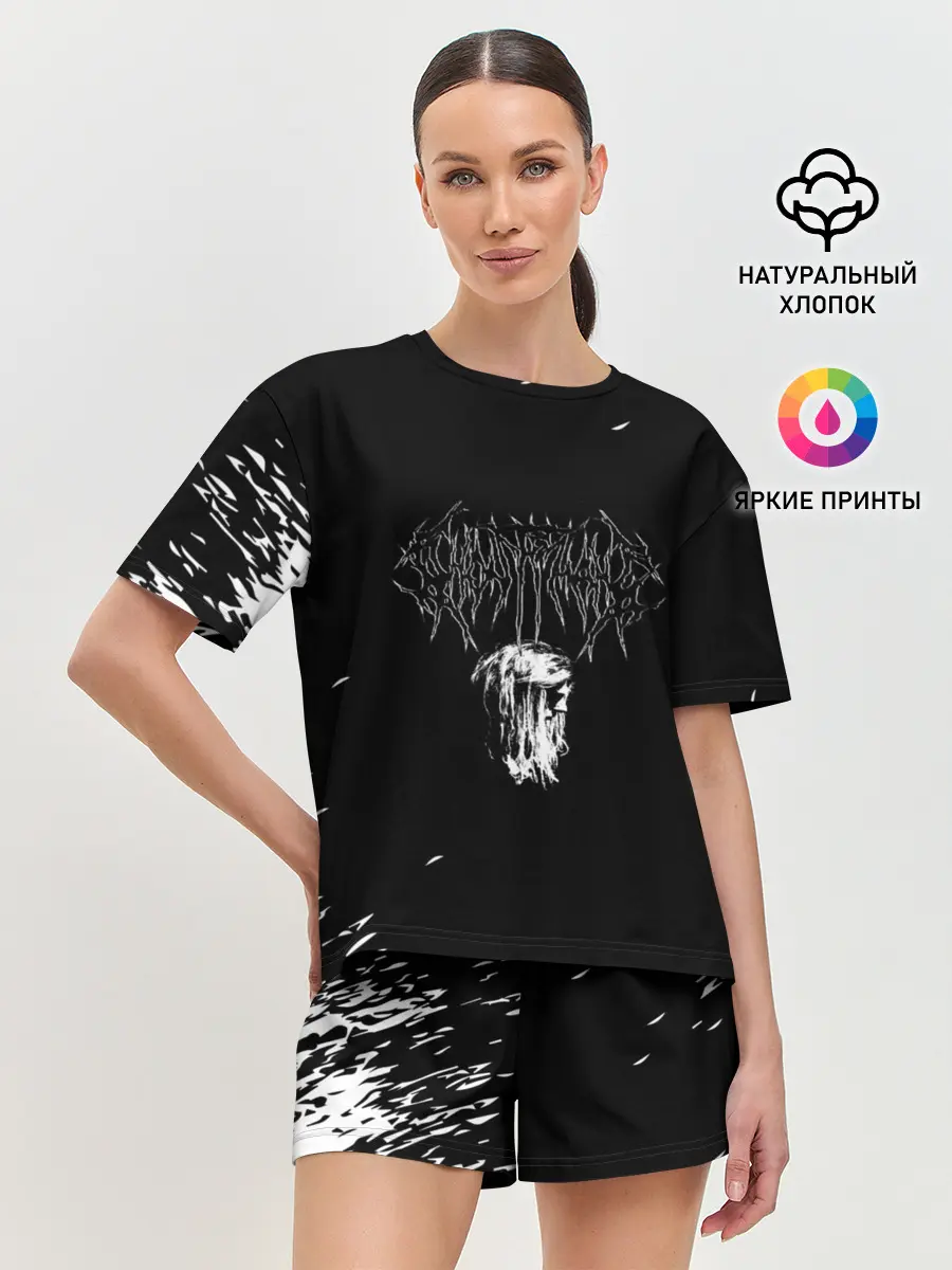 Женская пижама с шортами / GHOSTEMANE