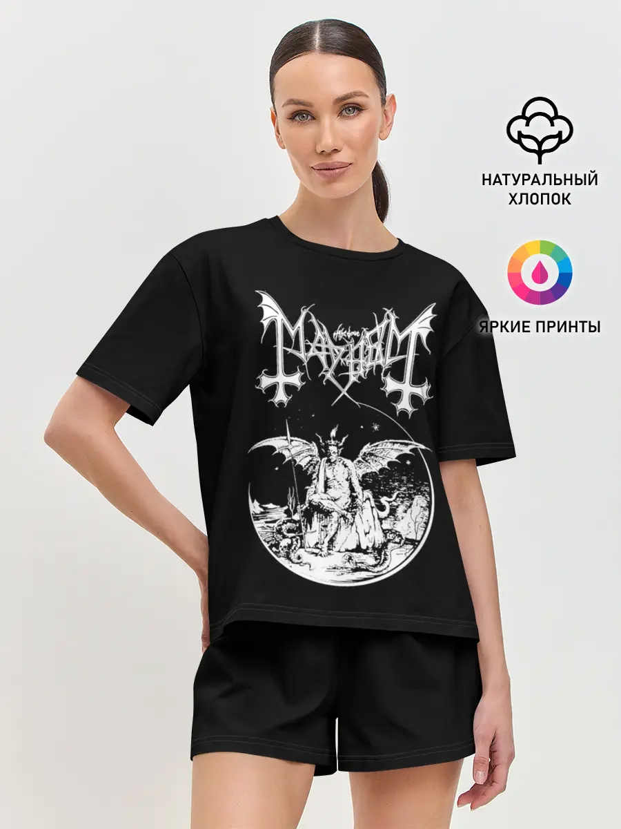 Женская пижама с шортами / Mayhem