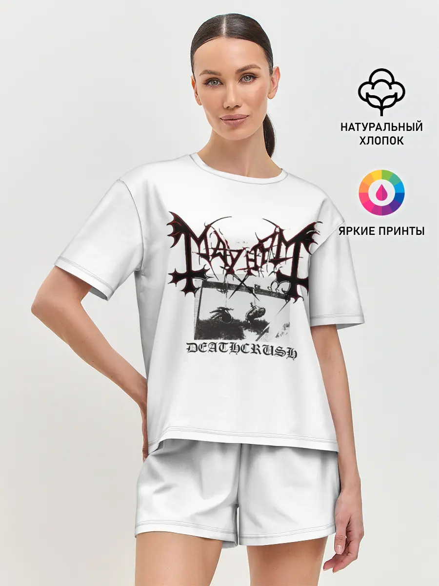 Женская пижама с шортами / Mayhem