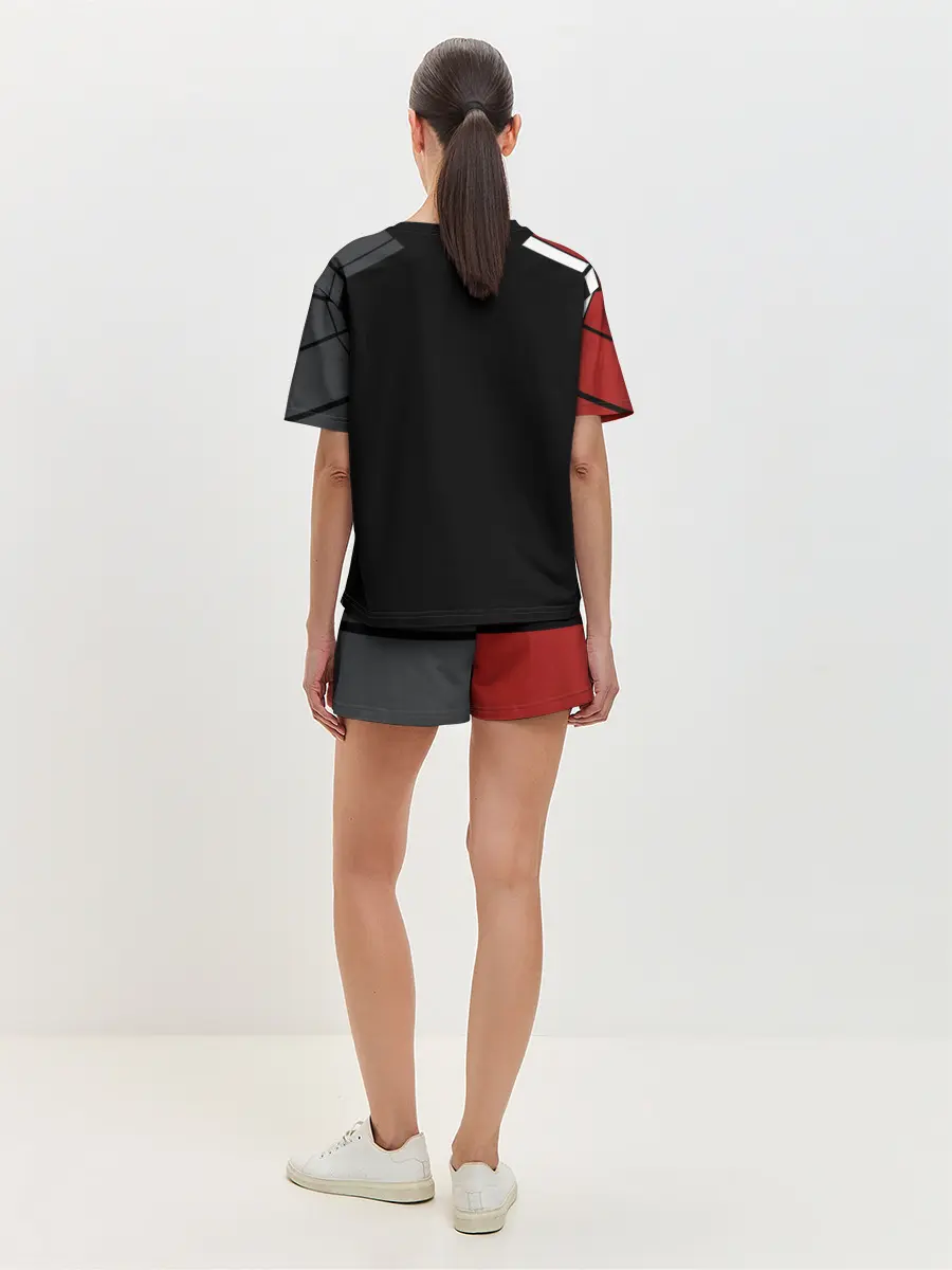 Женская пижама с шортами / КОСТЮМ N7 | MASS EFFECT N7 | МАСС ЭФФЕКТ Н7