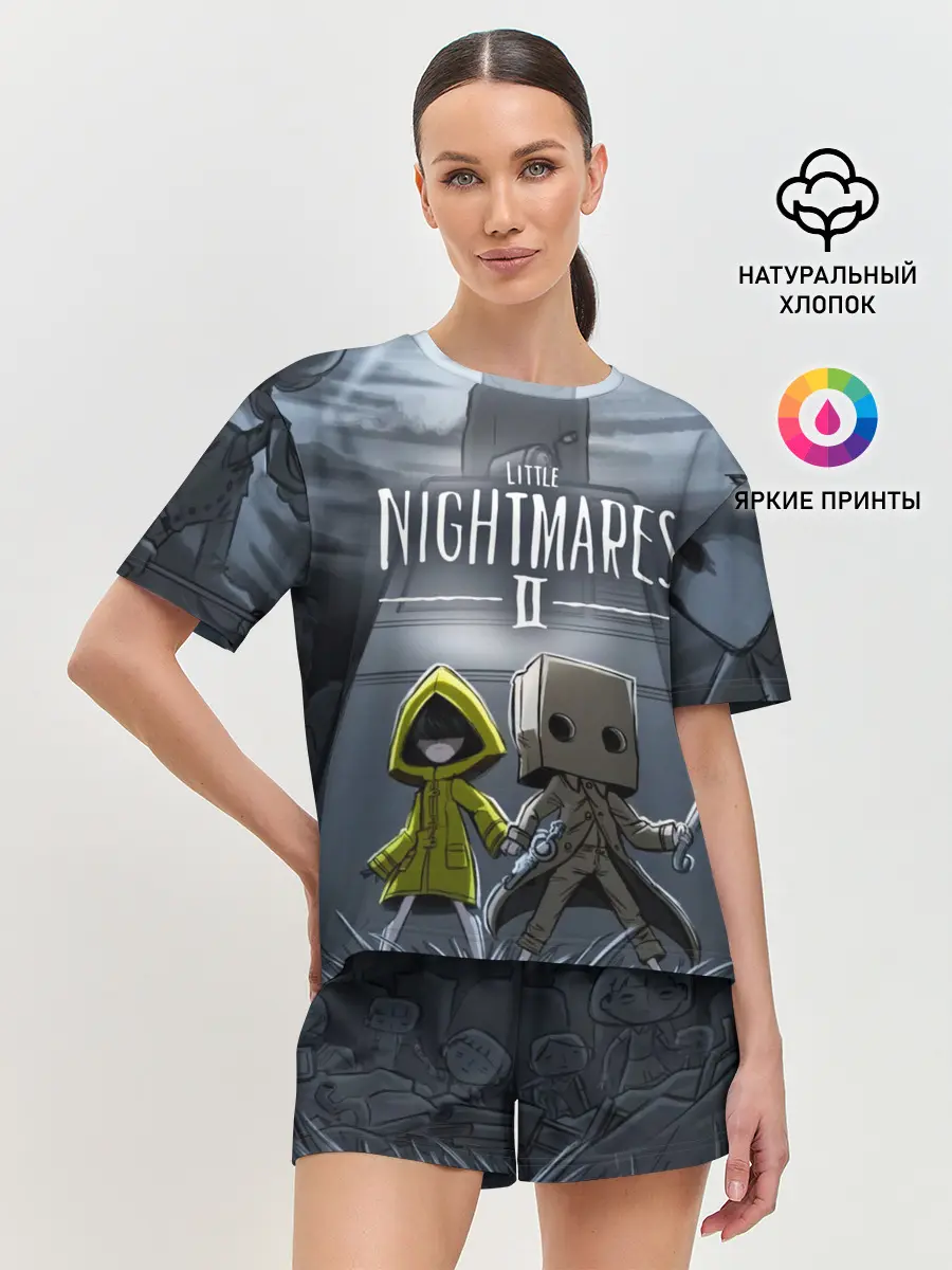 Женская пижама с шортами / LITTLE NIGHTMARES 2