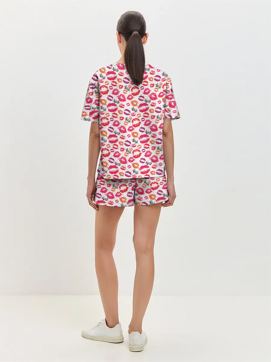 Женская пижама с шортами / Kiss