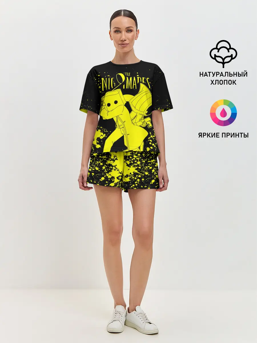 Женская пижама с шортами / LITTLE NIGHTMARES 2