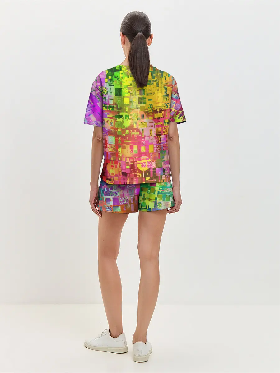 Женская пижама с шортами / Системный сбой