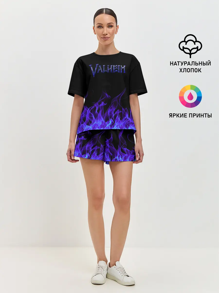 Женская пижама с шортами / Valheim