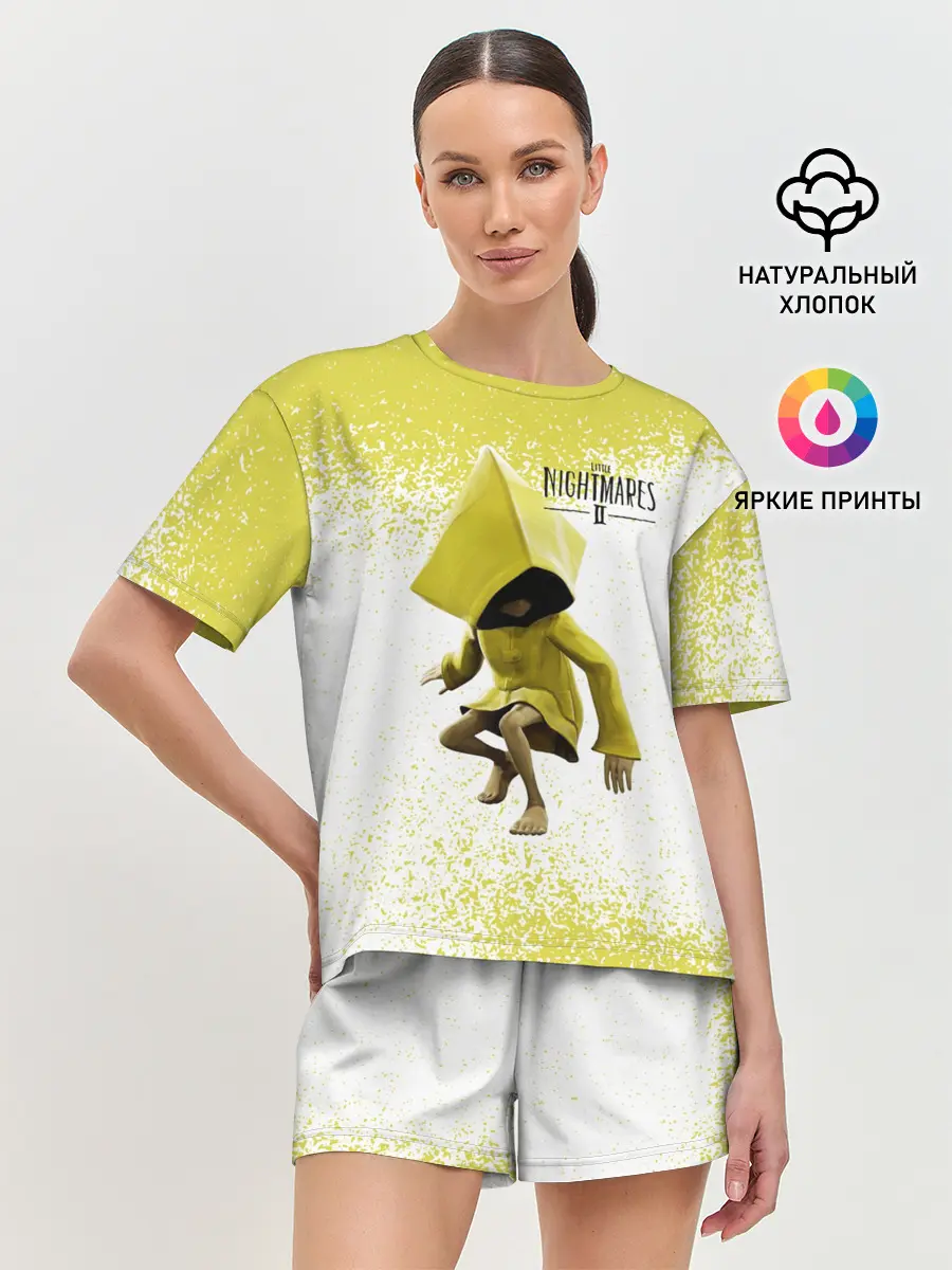 Женская пижама с шортами / Маленькие кошмары