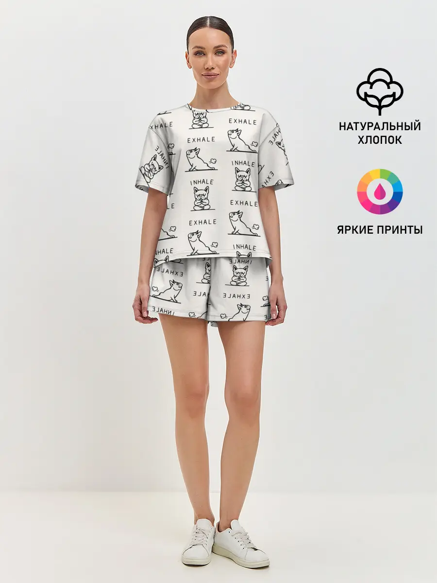 Женская пижама с шортами / INHALE