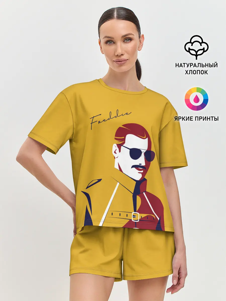 Женская пижама с шортами / QUEEN FREDDY