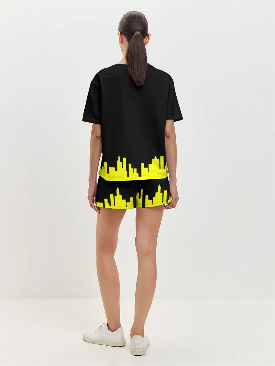 Женская пижама с шортами / TRAUMA TEAM Cyberpunk 2077