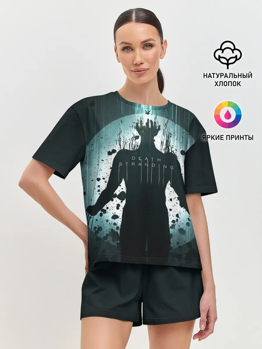 Женская пижама с шортами / Death Stranding