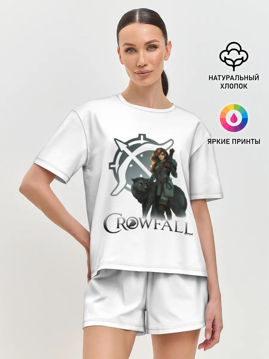 Женская пижама с шортами / Crowfall | Ranger