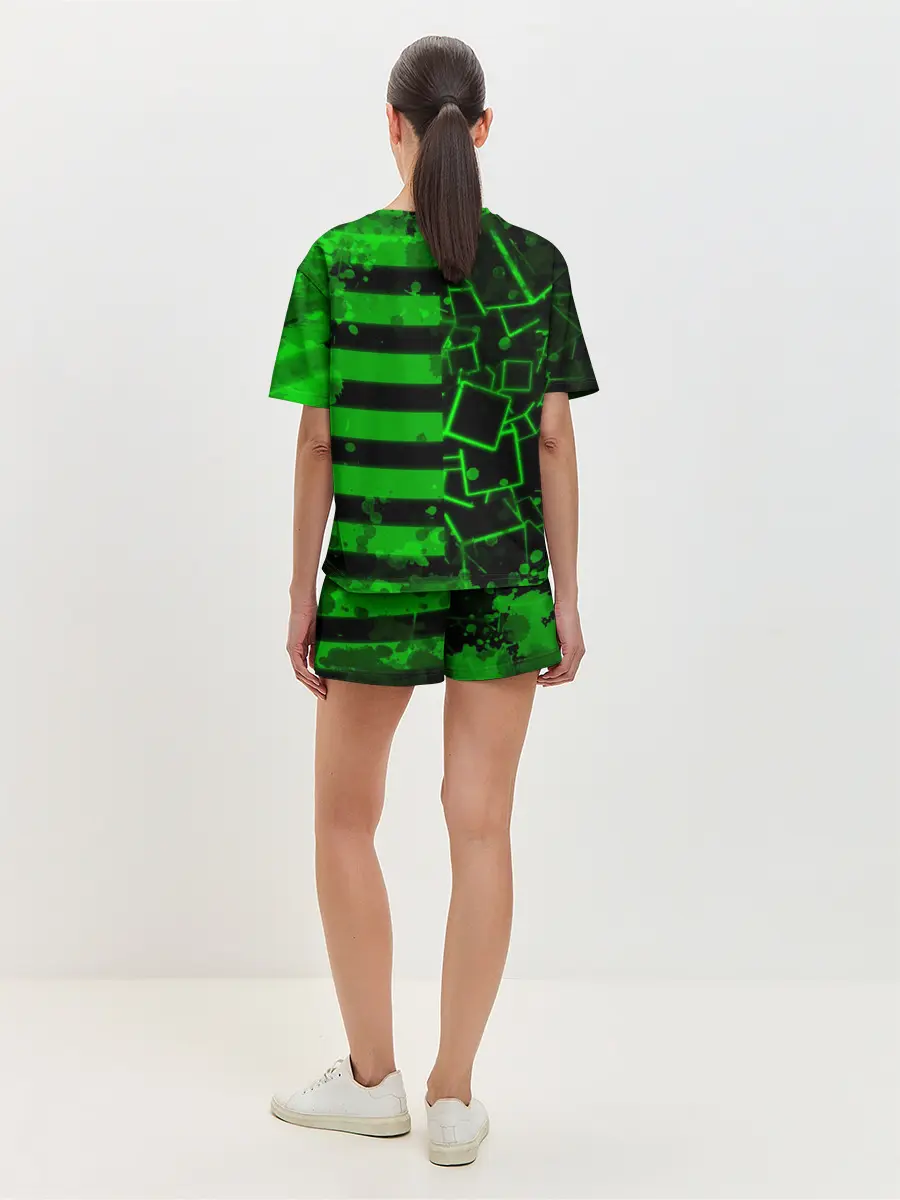 Женская пижама с шортами / Minecraft / Майнкрафт