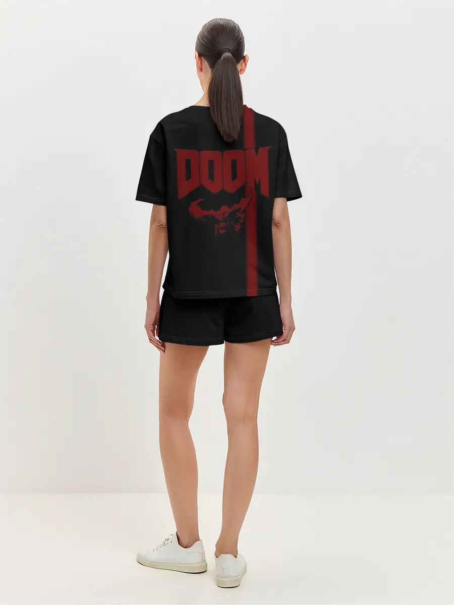 Женская пижама с шортами / Doom