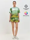 Женская пижама с шортами / Тропики