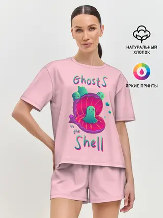 Женская пижама с шортами / Призрак в доспехах