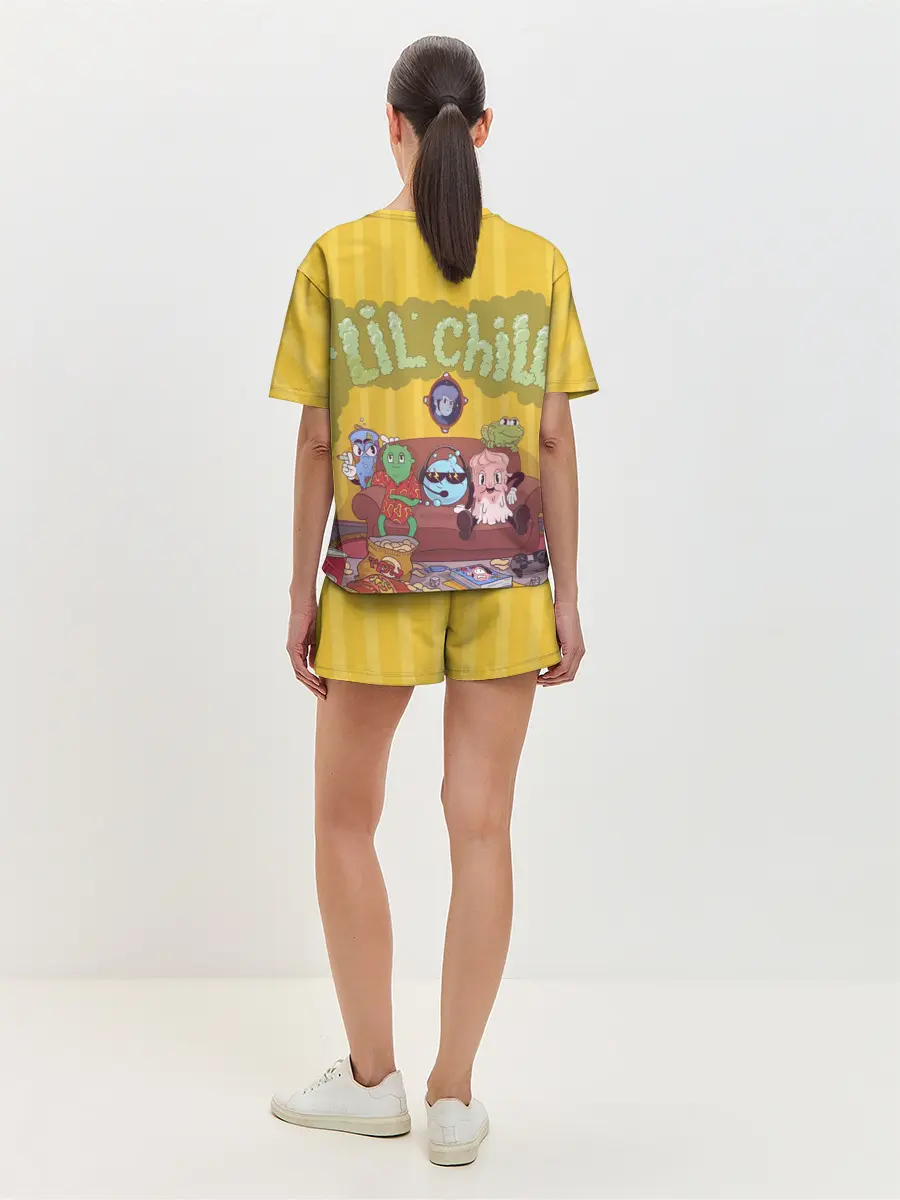 Женская пижама с шортами / Gone Fludd