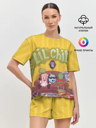 Женская пижама с шортами / Gone Fludd