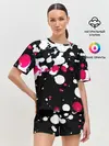 Женская пижама с шортами / Пятна стиля