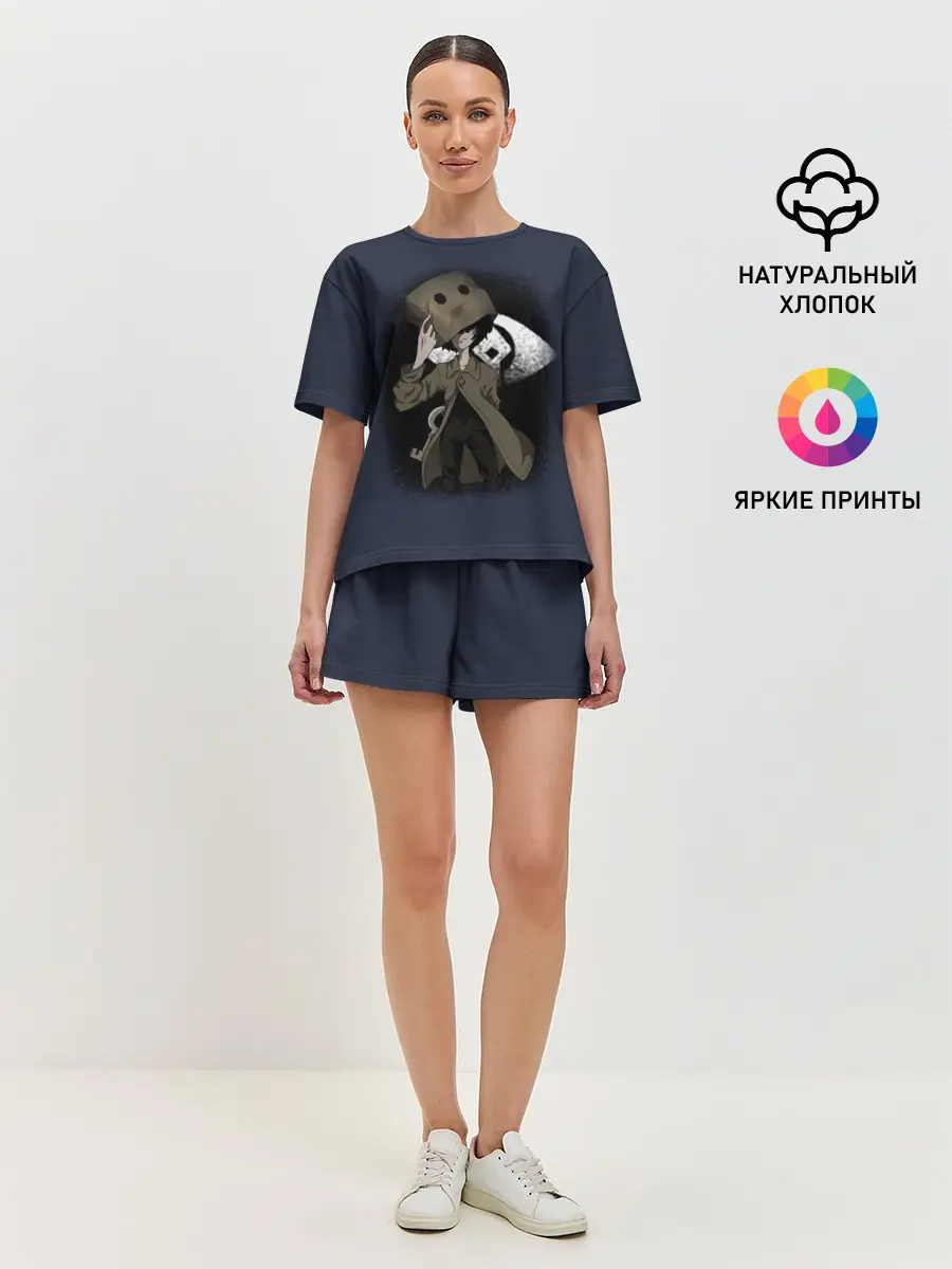 Женская пижама с шортами / Little Nightmares 2 MONO