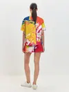 Женская пижама с шортами / Красочное счастье