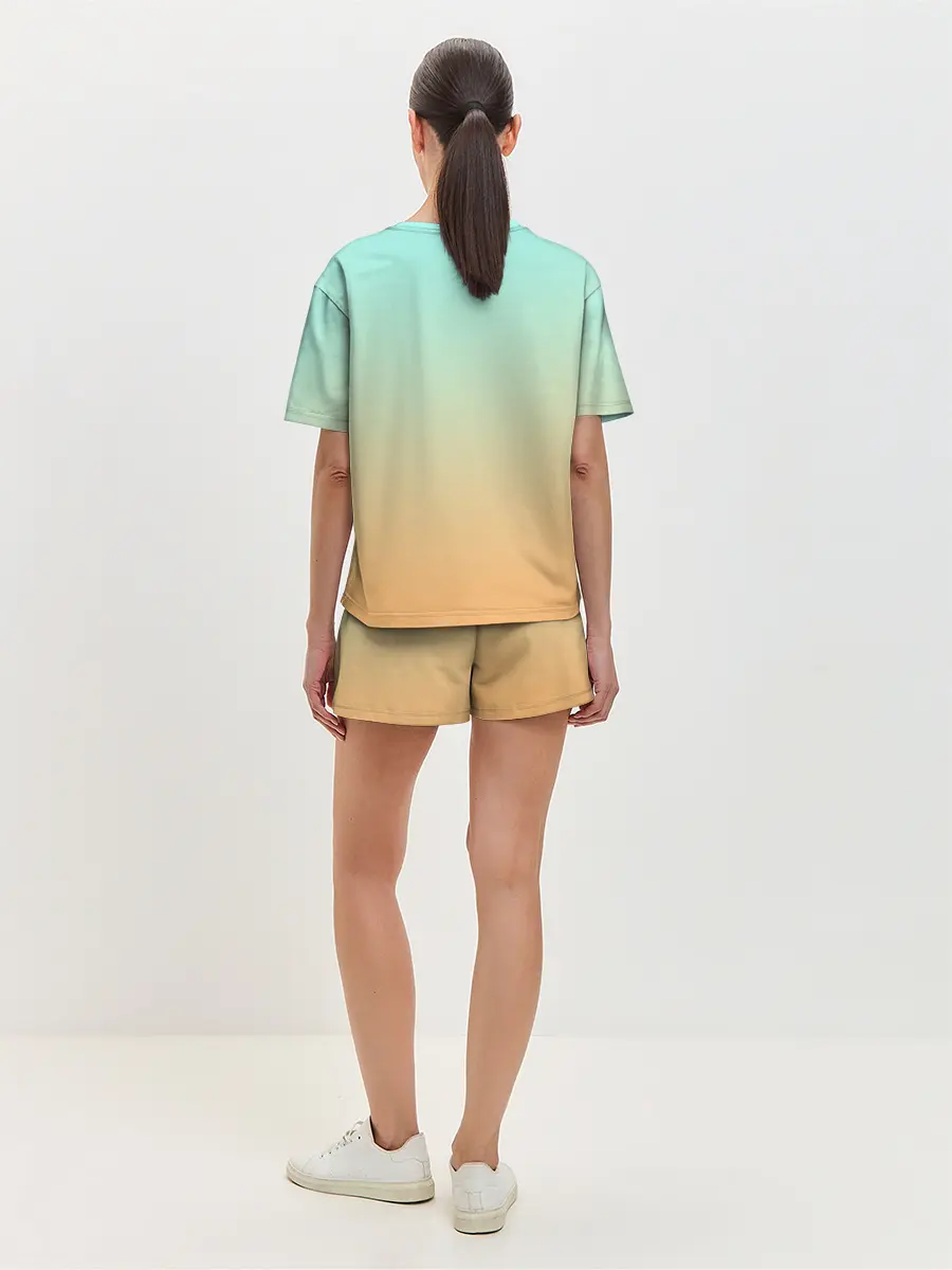 Женская пижама с шортами / малышка фея с крылышками