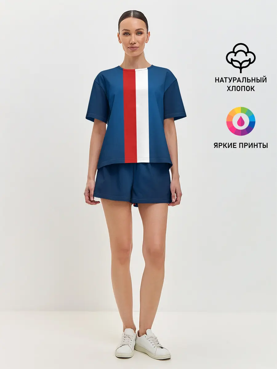 Женская пижама с шортами / ФК Пари Сен-Жермен