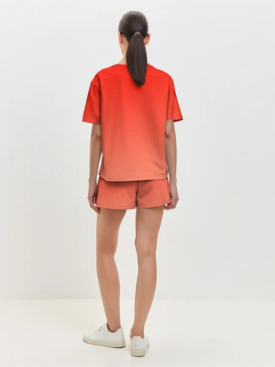 Женская пижама с шортами / Повар девушка манга