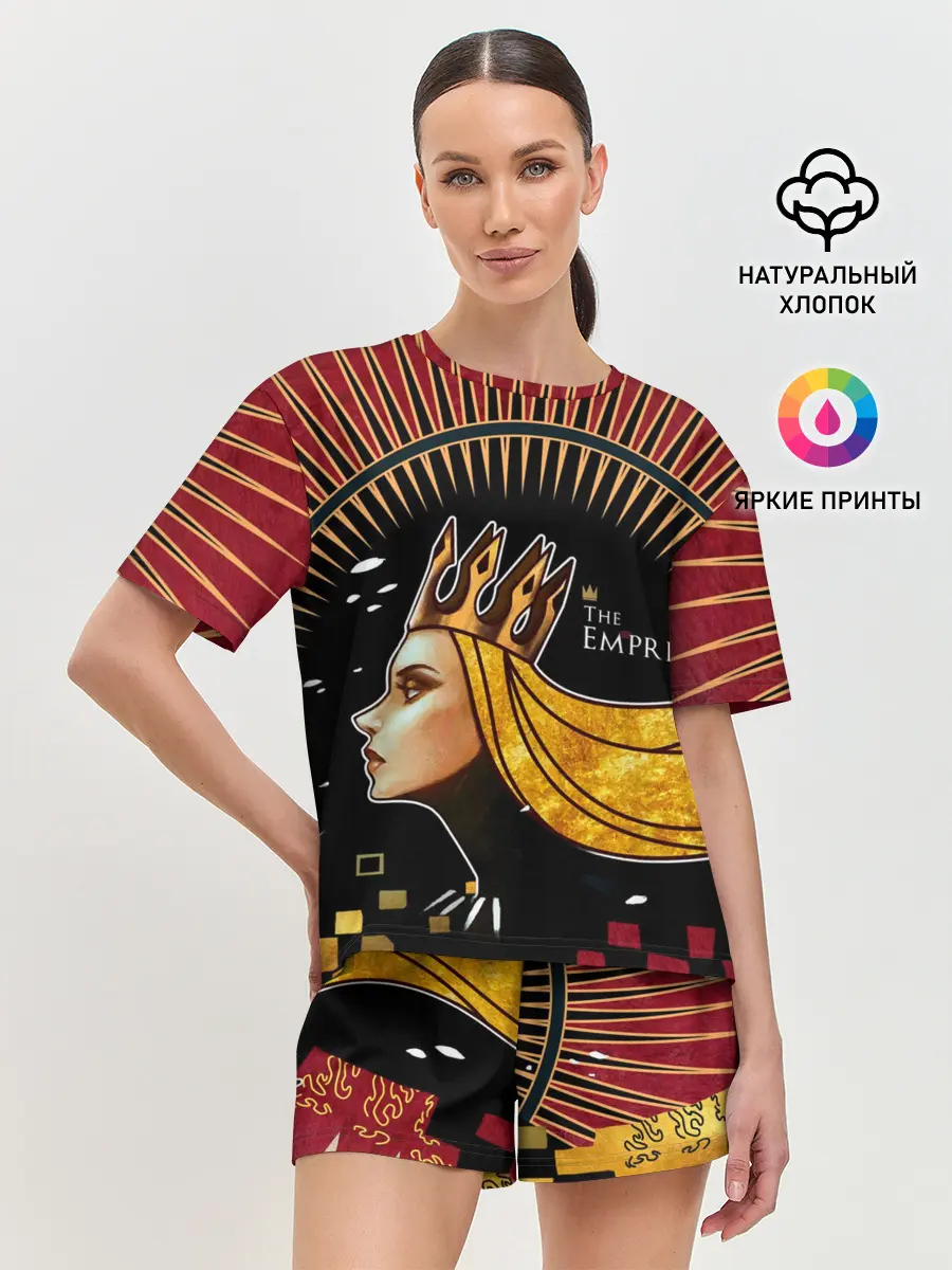 Женская пижама с шортами / AK47 The Empress | Императрица