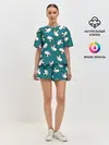 Женская пижама с шортами / Крутые Единороги