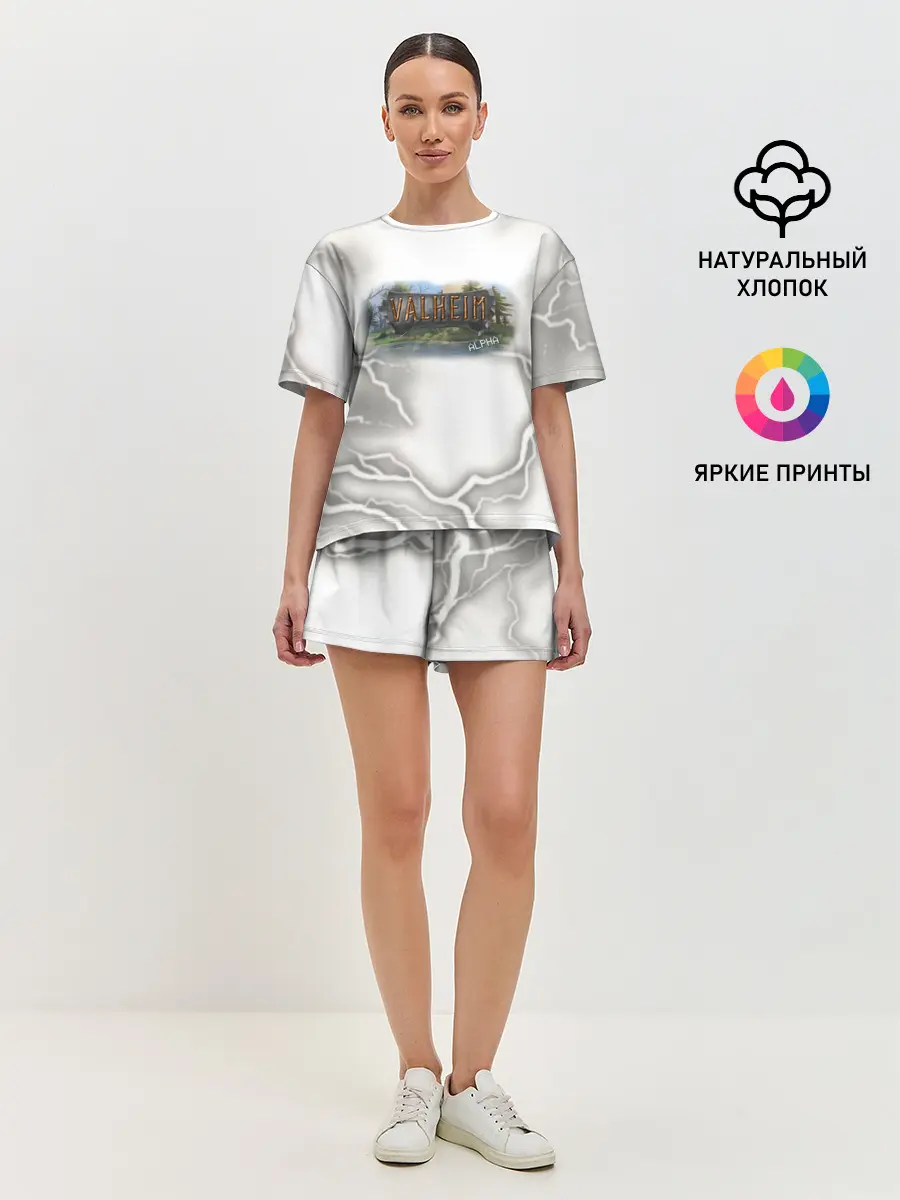 Женская пижама с шортами / Valheim