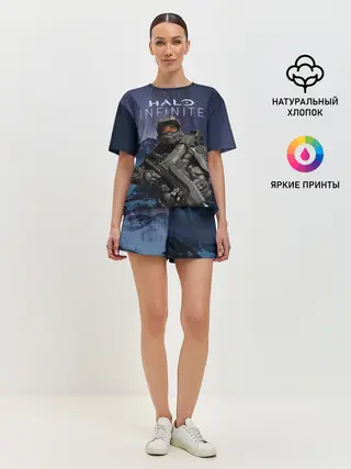 Женская пижама с шортами / Halo Infinite