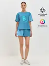 Женская пижама с шортами / Bitcoin