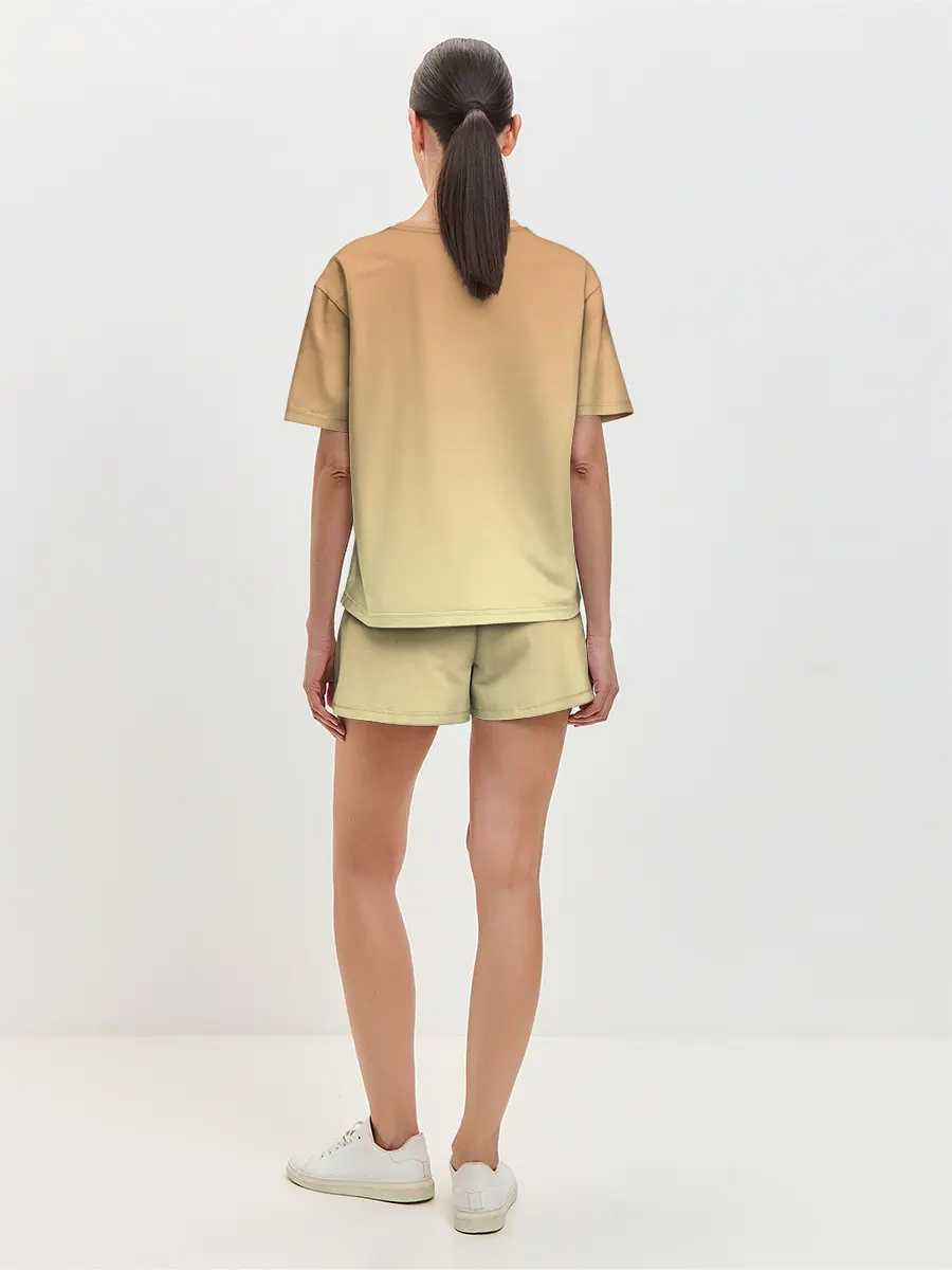 Женская пижама с шортами / милашный зверек