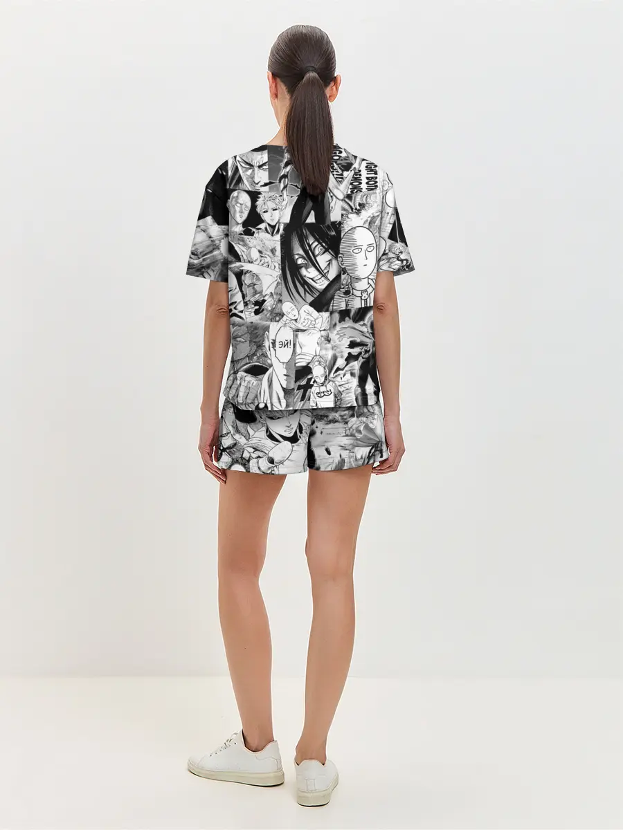 Женская пижама с шортами / One-Punch Man